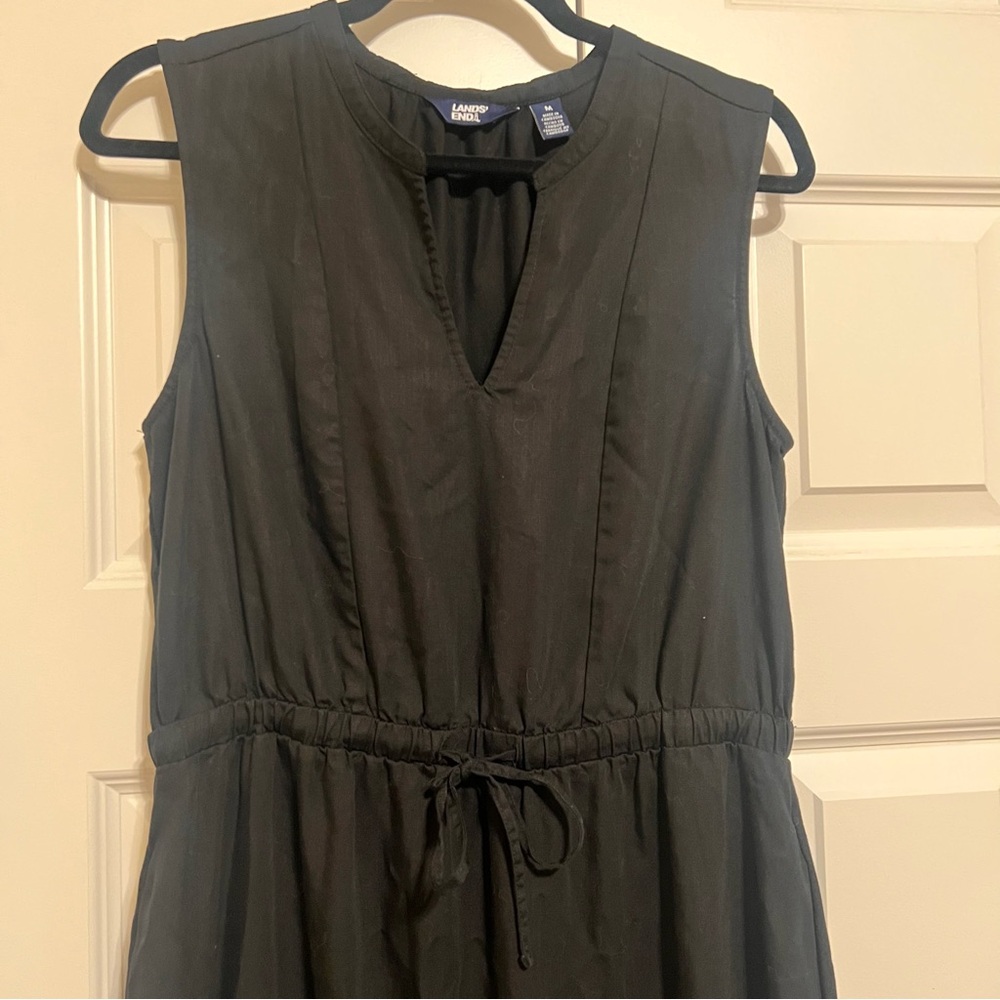 Lands' End Black Midi Dress - Picture 4 of 9